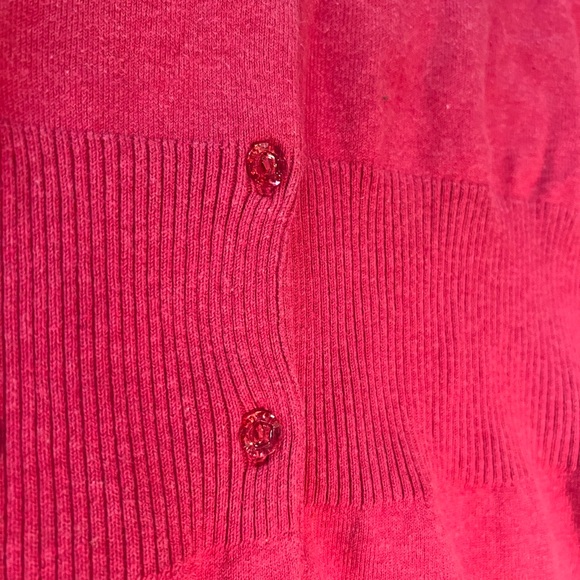 Kersh waist length fitted Pink cardigan - Picture 2 of 5